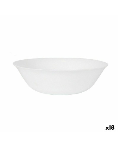 Saladier La Mediterránea Whom, 23 x 23 x 6,5 cm, Lot de 18, Parfait pour les salades festives
