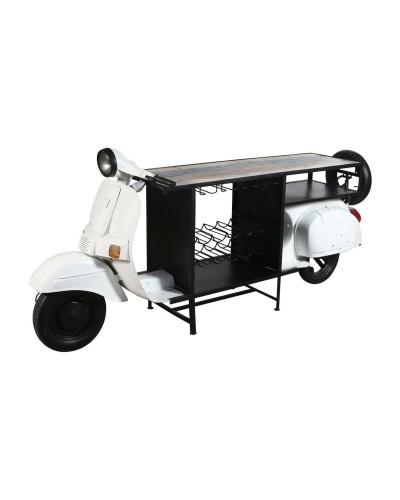 Mobile bar ESPRIT: Tavolo alto moderno in legno impiallacciato noce, 240 x 72 x 110 cm