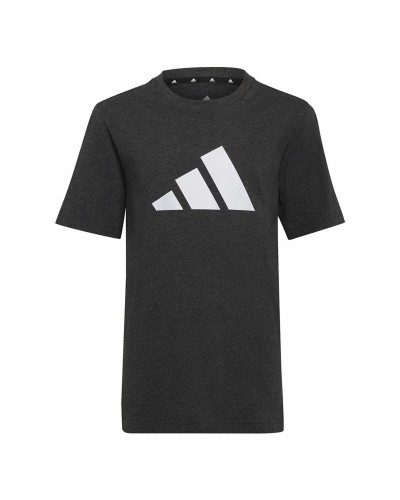 Adidas Future Icons T-shirt Enfant Noir - Manches Courtes Coton Sport
