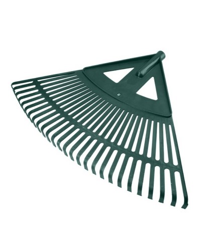 Ferrestock Leaf Rake: Sturdy handle for efficient collection
