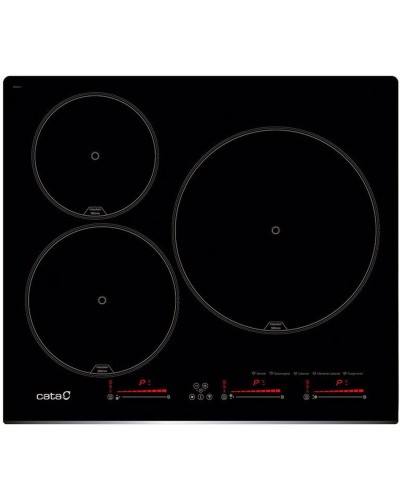 Cata INSB6003E2BK Placa de Inducción 60cm, 7100W - Negro
