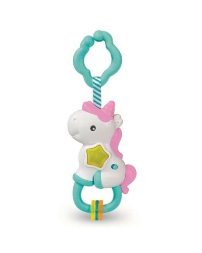 Clementoni Magical Unicorn Musical Rattle - Early Childhood Toy
