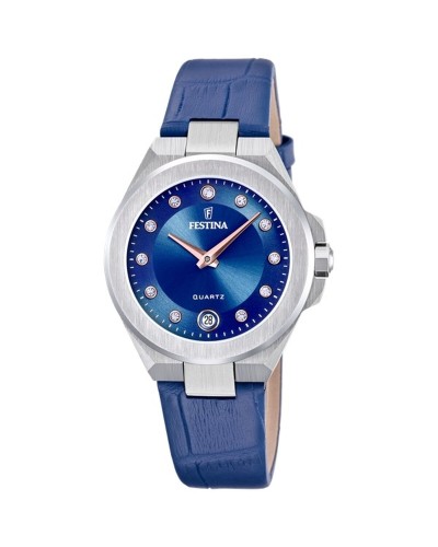 Festina Men's Watch F20701/4 Chronograph Blue Stainless Steel
