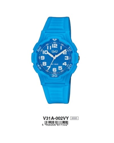 Q&Q Reloj de Hombre V31A-002VY - Diámetro 40mm - Diseño Clásico
