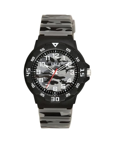 Q&Q Montre Homme V02A-009VY - Diamètre 43mm - Design Classique et Résistant
