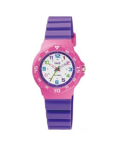 Q&Q Kinderuhr VR19J013Y - Wasserdicht, Ø 33mm - Perfektes Geschenk!
