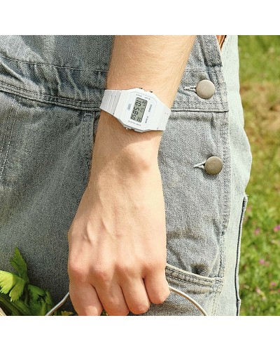 Casio F-91WB-7AEF Digital Vintage Herrenuhr - Ø 35mm
