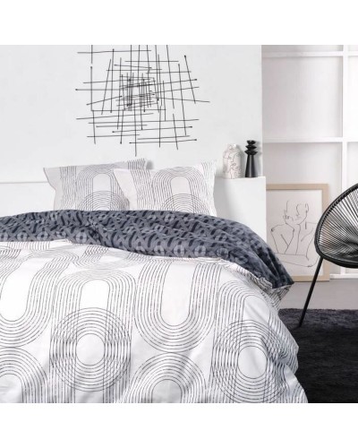 Bettwäsche-Set TODAY Dream Azzurro, Weich und Bequem, Atmungsaktives Gewebe, Doppelbett
