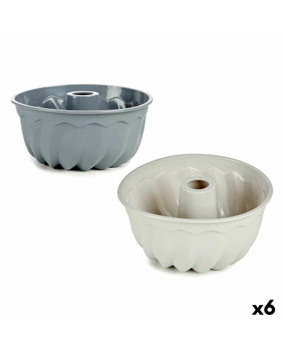 Moule à Anneau pour Gâteaux en Aluminium (22 x 10 x 22 cm), Lot de 6
