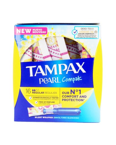 Tampax Pearl Regular - 48 Tampons - Comfort & Protection
