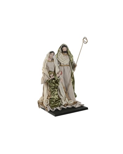 Christmas nativity set Home ESPRIT Green Beige 27 x 24 x 40 cm