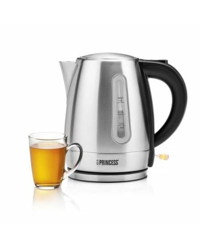 Bollitore Princess 01.236023.01.001 Grigio Nero/Argentato Acciaio inossidabile Plastica 2200 W 1 L