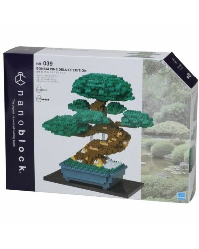 Set de construction Nanoblock Bonsai Pine Deluxe Edition NB-039