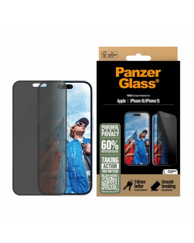 Bildschirmschutz fürs Handy PanzerGlass iPhone 16 -15
