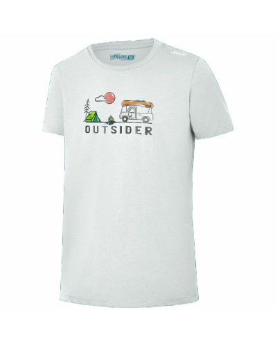 T-shirt Joluvi Outsider Camp Vit