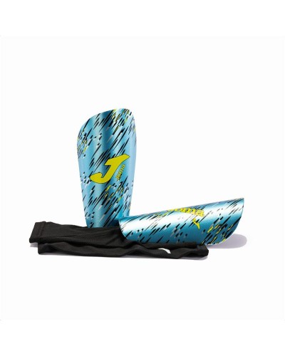 Joma Spider - Espinilleras de Fútbol Índigo - Protección Ligera & Resistente
