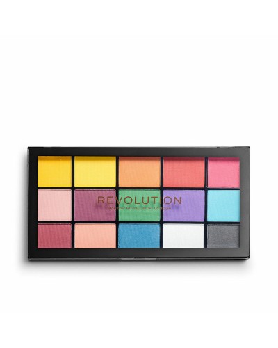 Revolution Reloaded Marvellous: Paleta de Sombras de Ojos 15 Colores Maquillaje
