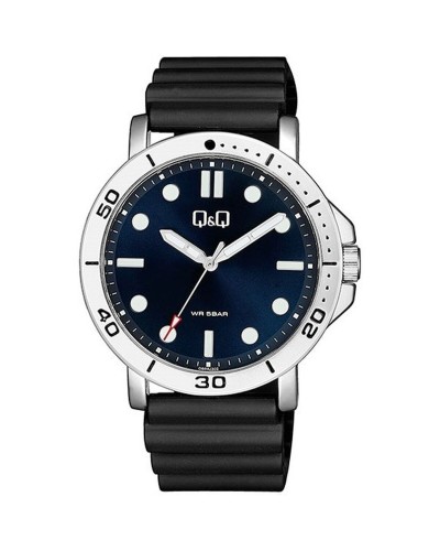 Q&Q Herrenuhr QB86J302Y - Durchmesser 44mm - Klassischer Stil
