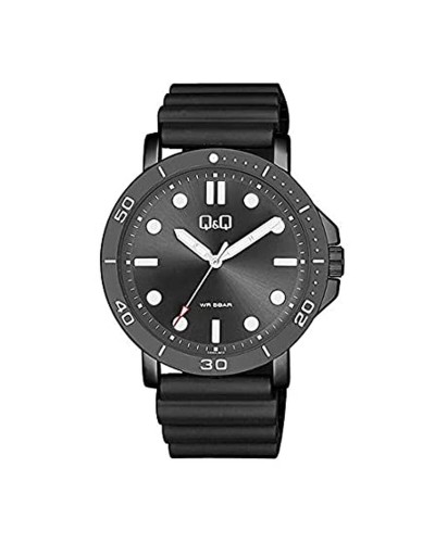 Q&Q Men's Watch QB86J502Y, Ø 44mm - Casual Style, Water Resistant
