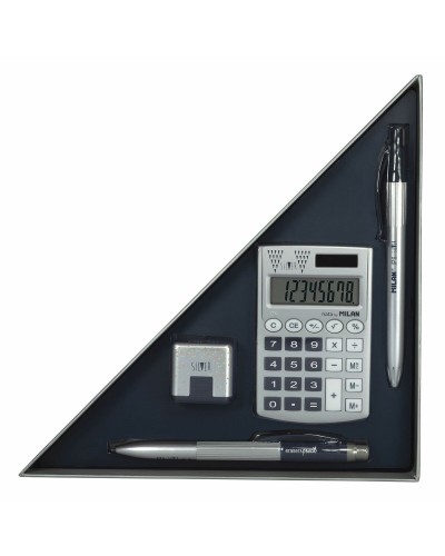 Milan Edition Box: Schreibwarenset 4-teilig Marineblau - Schule & Büro
