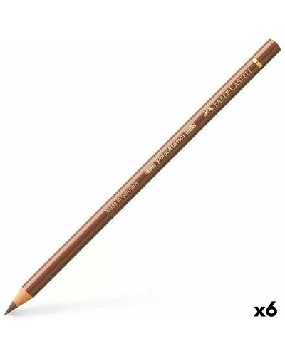 Faber-Castell Polychromos - Buntstifte Braun - 6er Set - Künstler
