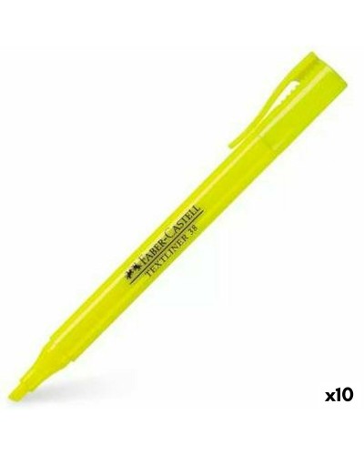 Faber-Castell Textliner 38 - Surligneur Fluorescent - 10 Pièces

