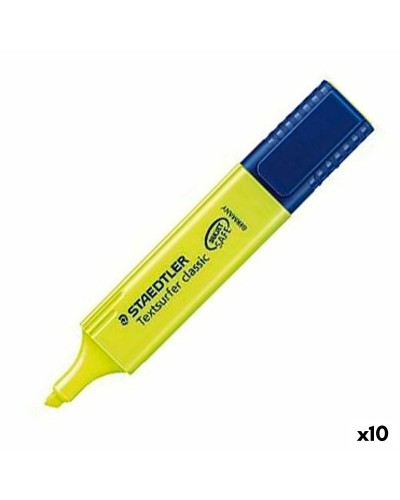 Fluoriscerende Markeerstift Staedtler Textsurfer Classic Geel 10 Stuks