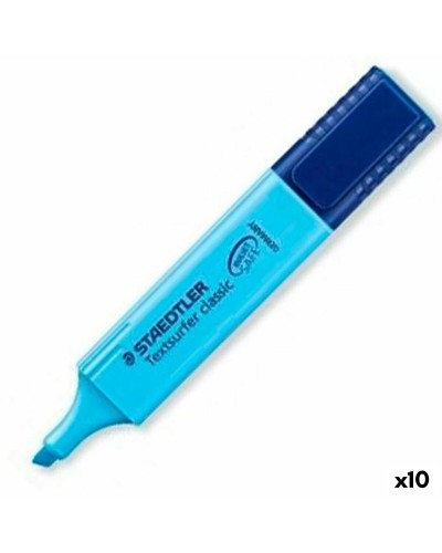 Fluoriscerende Markeerstift Staedtler Textsurfer Classic Blauw 10 Stuks