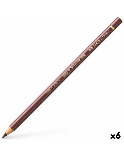 Potlood Faber-Castell Polychromos 176 Van-Dyck Bruin (6 Stuks)