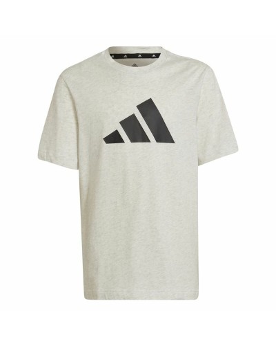 Adidas Future Icons: Camiseta de Niño Gris, Manga Corta - Sport & Casual
