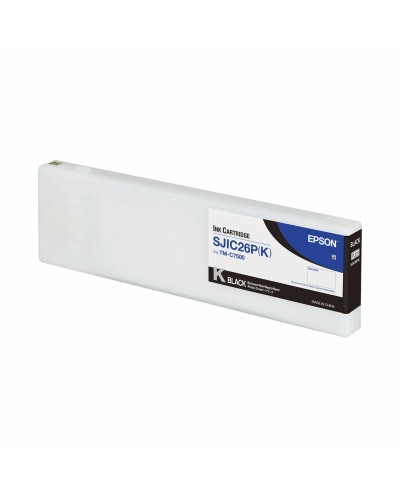 Epson SJIC26PK Black Original Ink Cartridge - Inkjet Printer
