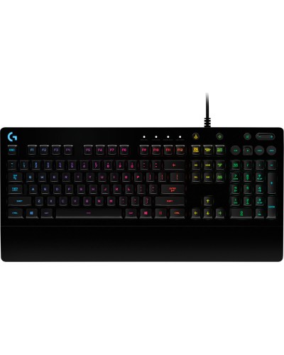 Logitech G213 Teclado Gaming Qwerty Portugués - Negro, Retroiluminado
