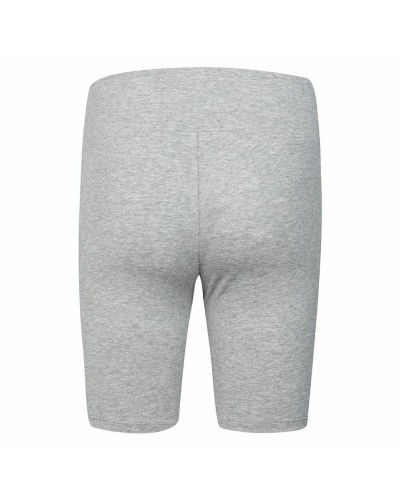 Converse Leggings Deportivos Niña - Script Glitter Tiro Alto Biker Gris
