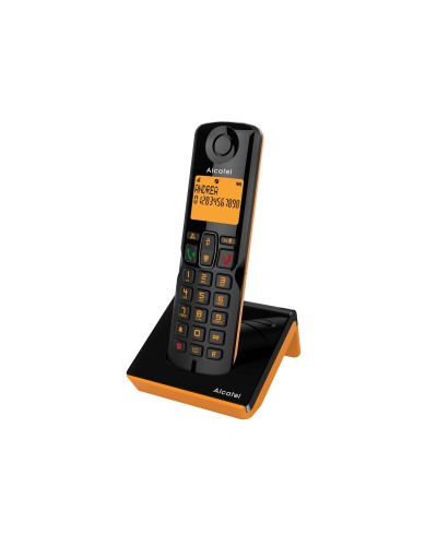 Alcatel S280 Jaune : Téléphone Sans Fil Facile à Utiliser pour la Maison
