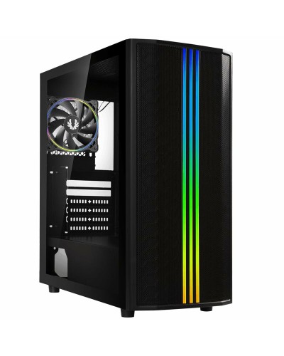 BitFenix Fang ARGB Schwarz - ATX Desktop PC Gehäuse - Midi-Tower Gaming
