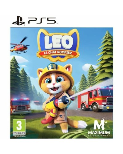 PlayStation 5 Leo El Gato Bombero - Videojuego de Aventura para Niños
