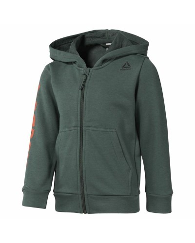 Sportjacka, Barn Reebok Elements Full Grön