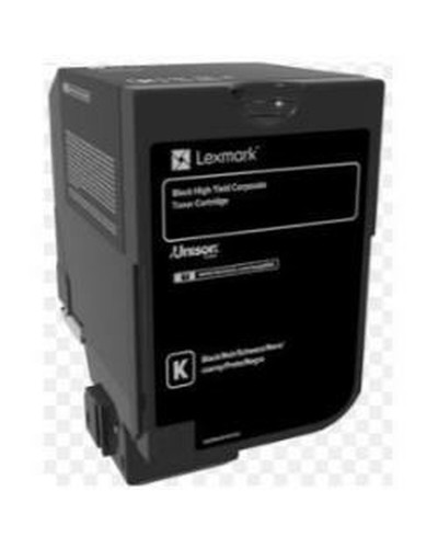 Tóner Negro Lexmark 74C2HKE de Alto Rendimiento - Cartucho Original de Alta Capacidad
