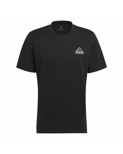 Adidas Essentials Feel Comfy: Herren T-Shirt Kurzarm Schwarz
