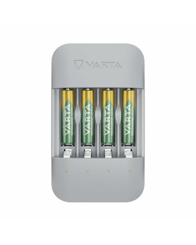 Varta Eco Charger Pro: AAA Battery Charger + 4 Rechargeable Batteries
