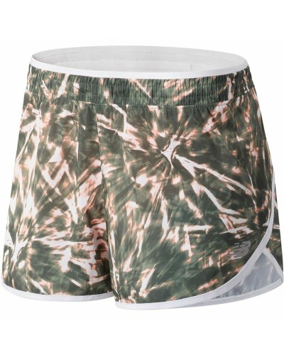 New Balance Pantalones Cortos Deportivos Mujer WS01207 Multicolor - Running y Entrenamiento
