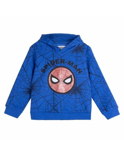 Sudadera con Capucha Niño Spider-Man Azul