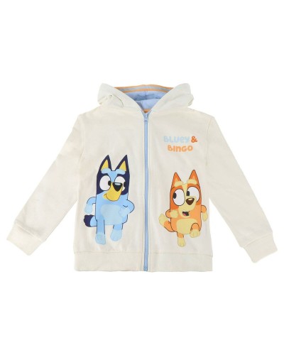 Sudadera con Capucha Niño Bluey Azul oscuro