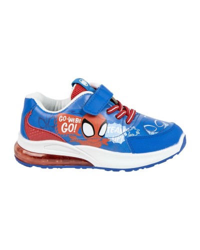 Scarpe Sportive con LED Spidey Azzurro