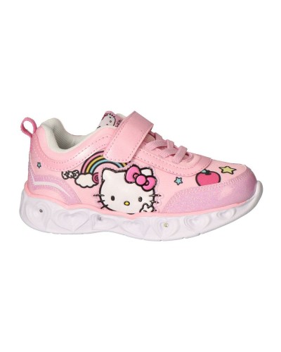 Turnschuhe mit LED Hello Kitty Rosa