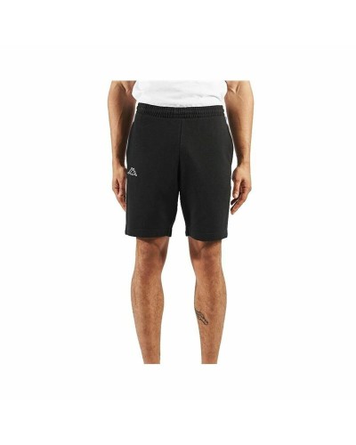 Kappa Iono M - Sportshorts für Herren, Schwarz - Atmungsaktiv & Leicht
