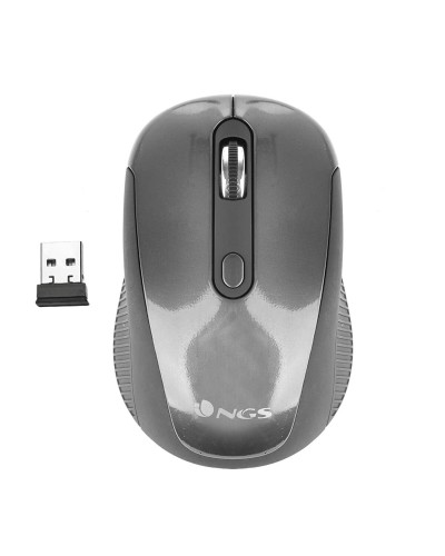 NGS Haze Mouse USB Grey 1600 DPI - Ergonomic and Precise
