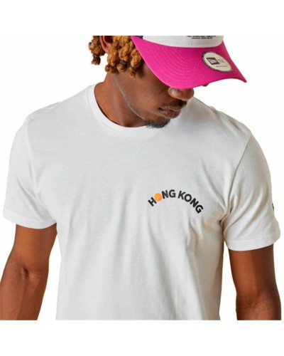 New Era Maglia Sportiva Dumplings Food Bianca - Maniche Corte Performance
