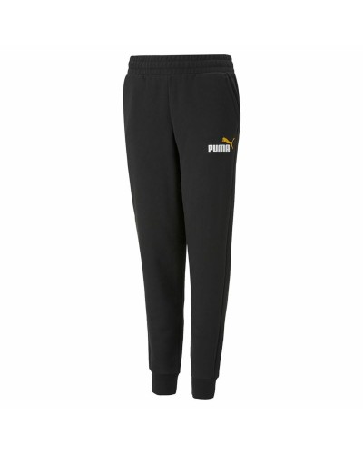 Puma Essentials+ Pantalon de Survêtement Enfant Noir - Confortable et Sportif
