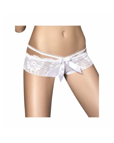 Women's Anaïs White Cotton Stretch Briefs - Comfortable Underwear
